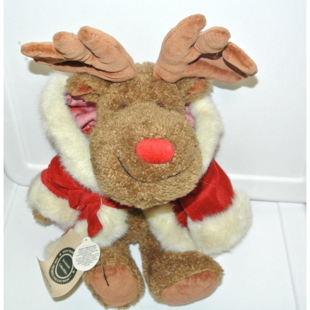 Boyds Bears Irwin Mooseltoe The Archive Collection 12" Stuffed Animal Tag